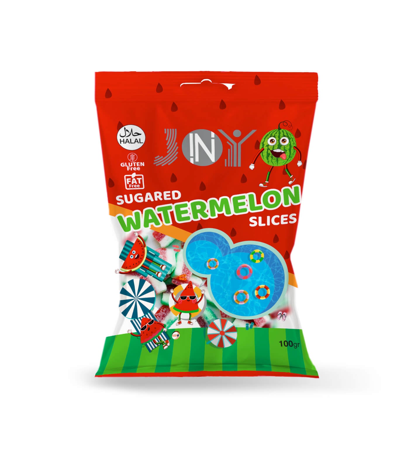 In Joy Sugared Watermelons (halal)