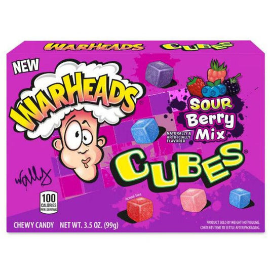 Warheads Cubes sour Berry Mix (Mhd überschritten)