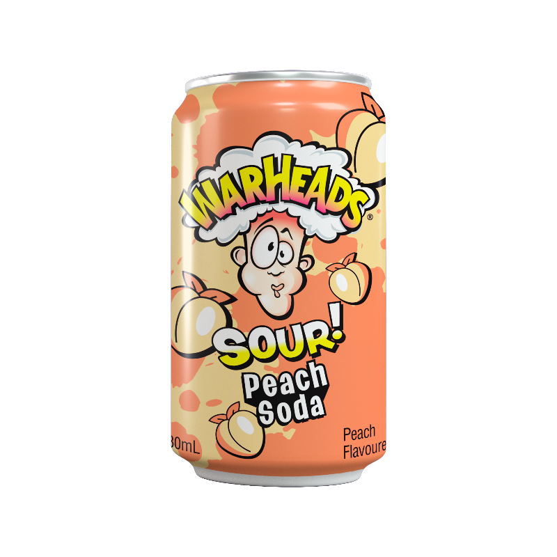 Warheads Sour peach Soda (+0.25€ Pfand)