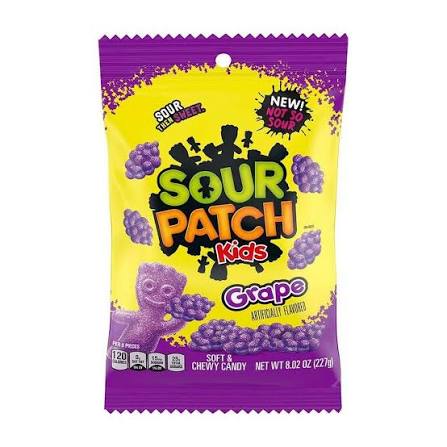 Sour Patch Kids Grape (Mhd überschritten)